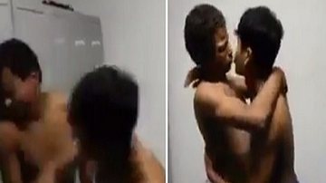 Imagem Vídeo: presos são torturados e obrigados a se beijarem