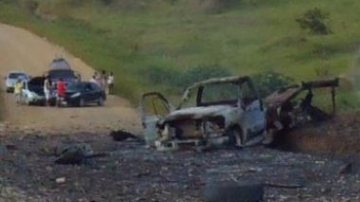 Imagem Caminhão carregado de fogos explode. Motorista morre